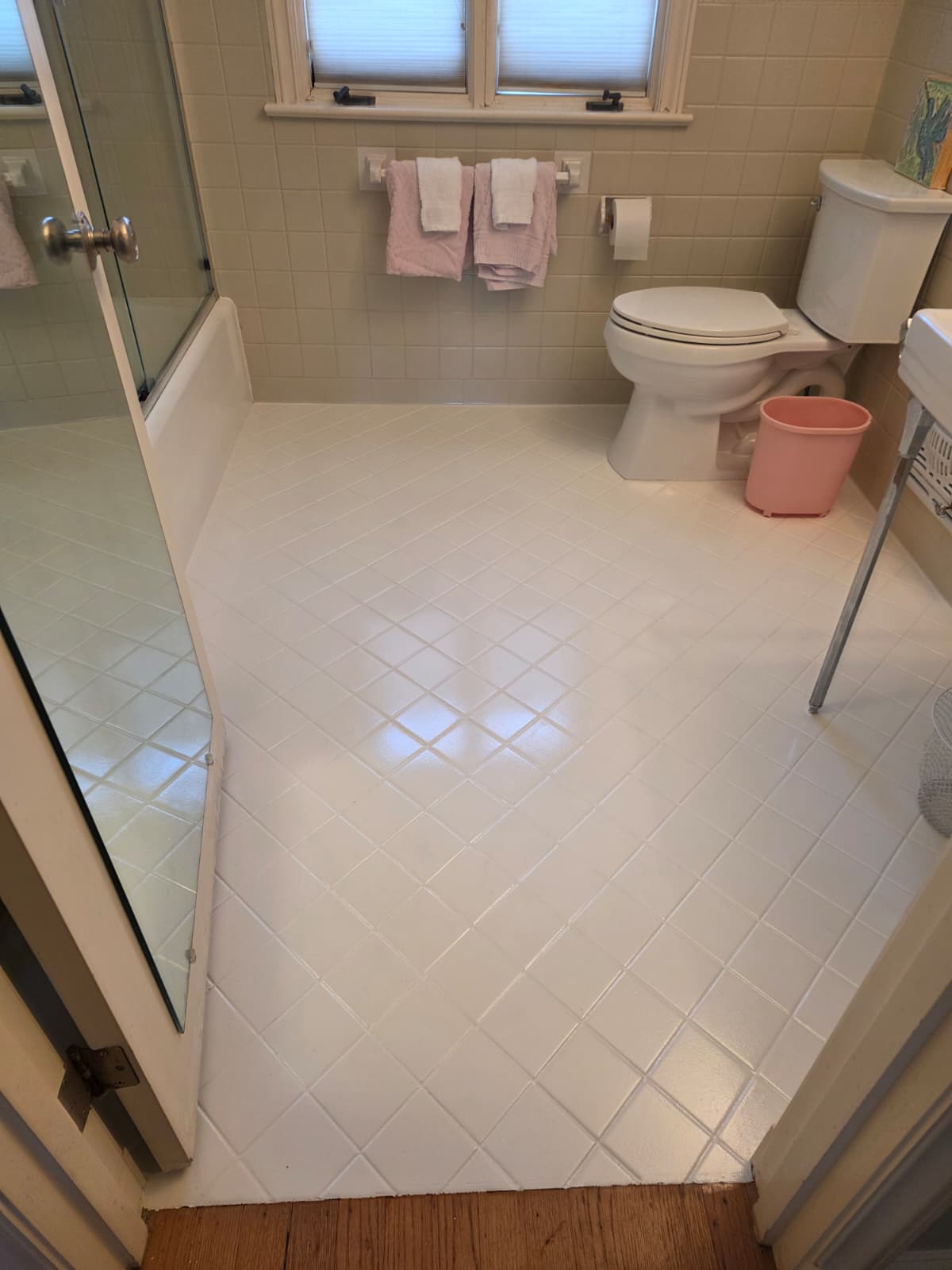 Bathroom Floor Restoration - After